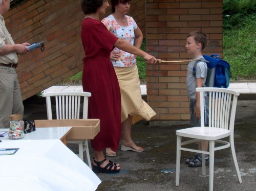 Loučení prváčků s mateřskou školkou - 27.6.2006